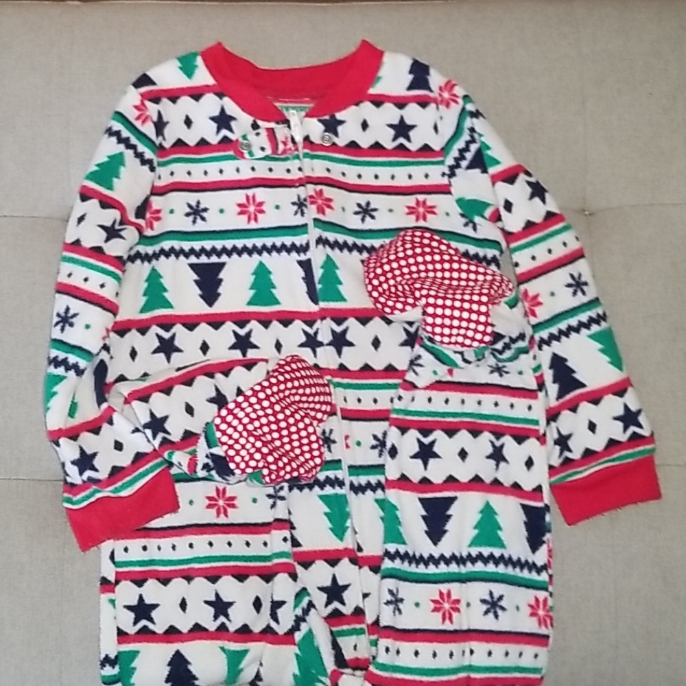 Jammies for the Family- Holiday Footed PJ - 24 Mon